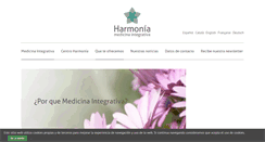 Desktop Screenshot of centroharmonia.com